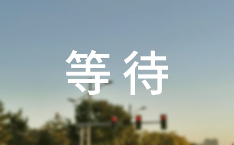 離開(kāi)等待相守心情隨筆