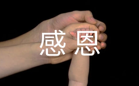 感恩有你與愛同行作文